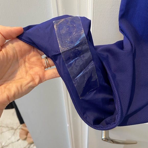 Becca One Piece sexy swimsuit in royal blue - Picture 7 of 8